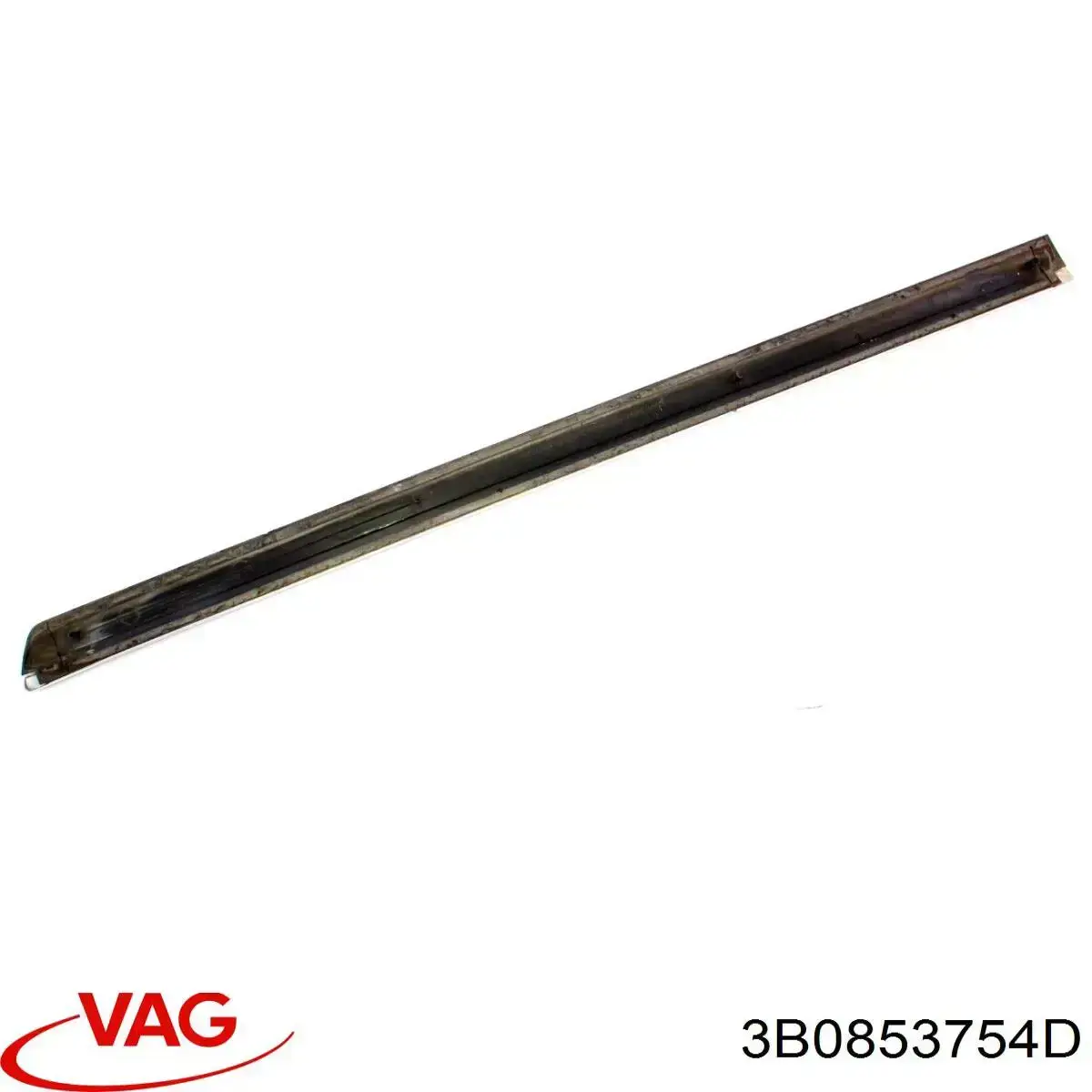 Compre 3B0853754D VAG Moldura da porta traseira direita superior