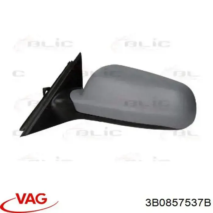 Placa sobreposta (tampa) do espelho de retrovisão esquerdo VAG 3B0857537B preço, a partir de 19,19 USD