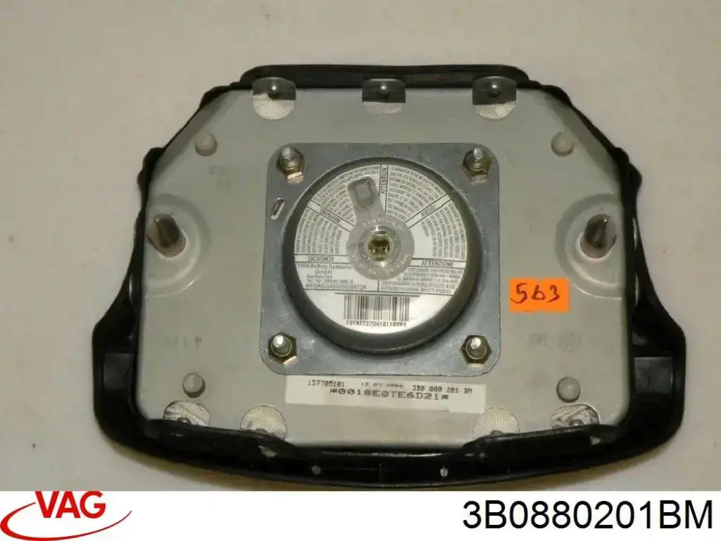 Compre 3B0880201BM VAG Cinto de segurança (AIRBAG) de condutor