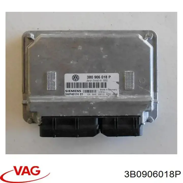 3B0906018P VAG Módulo de direção (Centralina eletrônica) de motor
