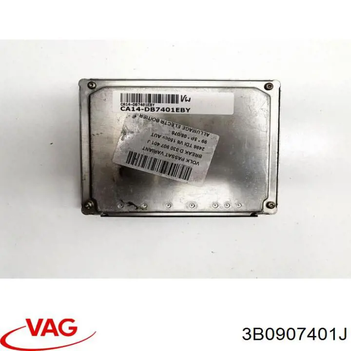 3B0907401J VAG Módulo de direção (Centralina eletrônica) de motor