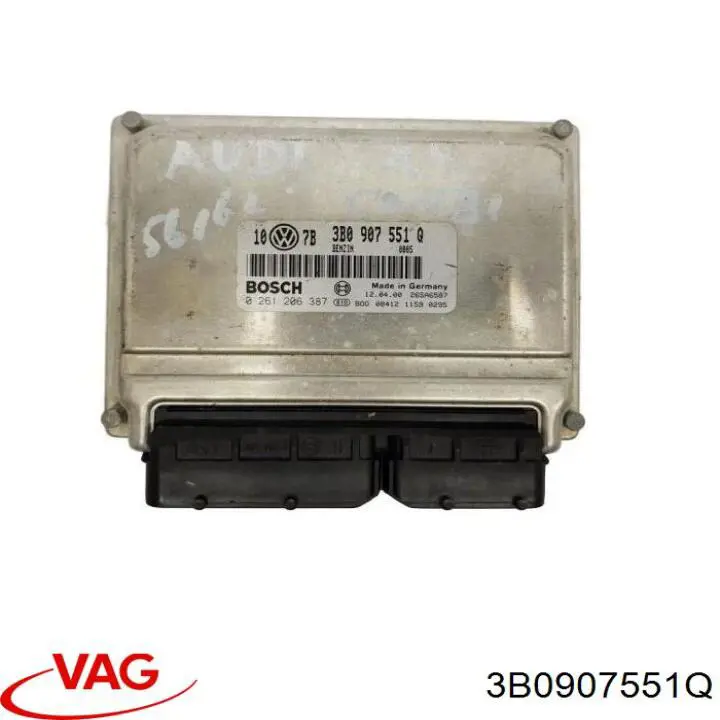 3B0997552JX VAG Módulo de direção (Centralina eletrônica) de motor