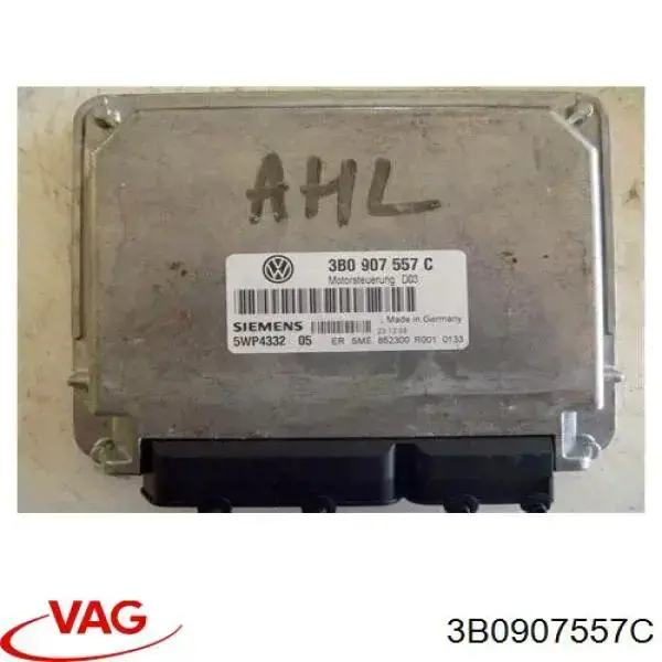 3B0907557M VAG Módulo de direção (Centralina eletrônica) de motor