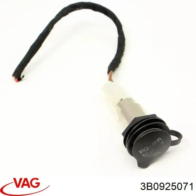3B0925071 VAG Assento (tomada) de acendedor de cigarros