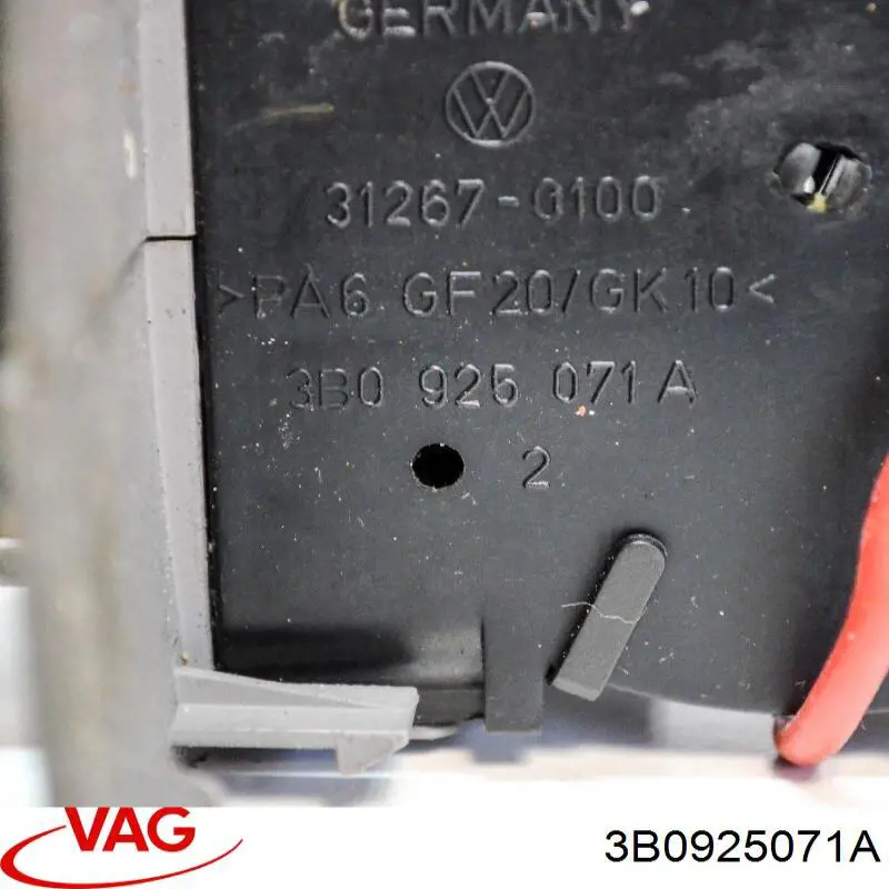 3B0925071A VAG Assento (tomada) de acendedor de cigarros
