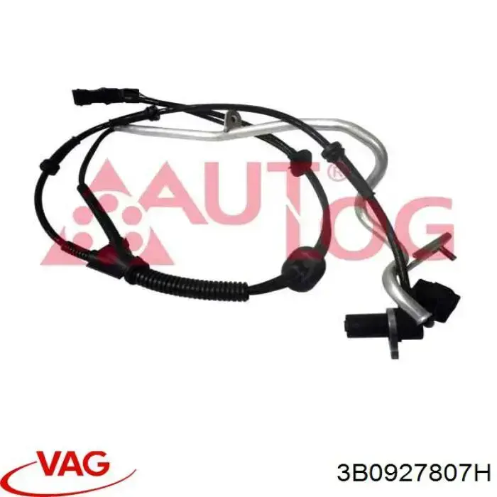 3B0927807H VAG Sensor ABS traseiro esquerdo
