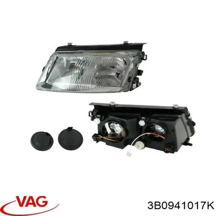 Compre 3B0941017K VAG Luz esquerda