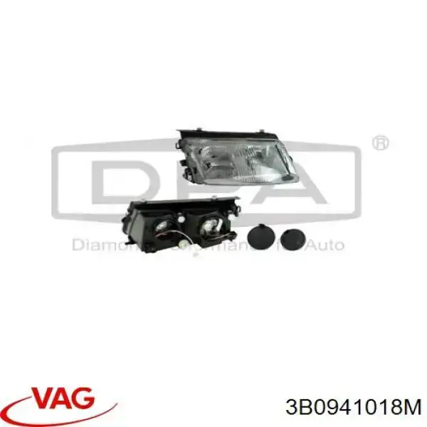Luz direita VAG 3B0941018M preço, a partir de 89,52 USD