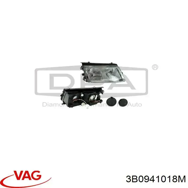 Compre 3B0941018M VAG Luz direita