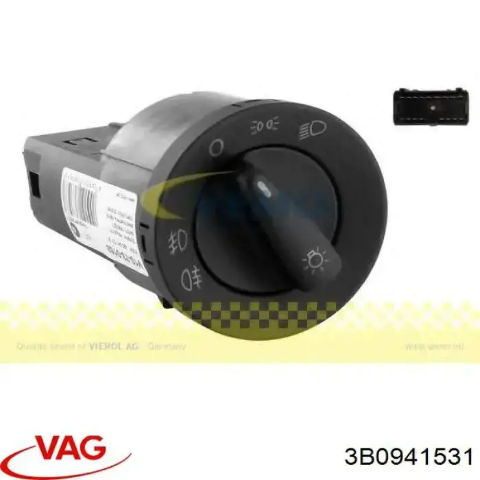 Comutador das luzes no "painel de instrumentos" VAG 3B094153101C preço, a partir de 34,07 USD