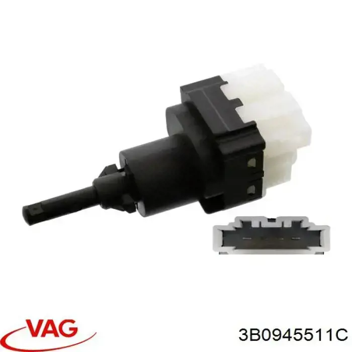 3B0945511C VAG Sensor de ativação do sinal de parada