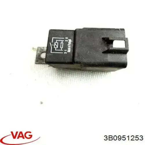 Relê de bomba de gasolina elétrica VAG 3B0951253 preço, a partir de 25,37 USD
