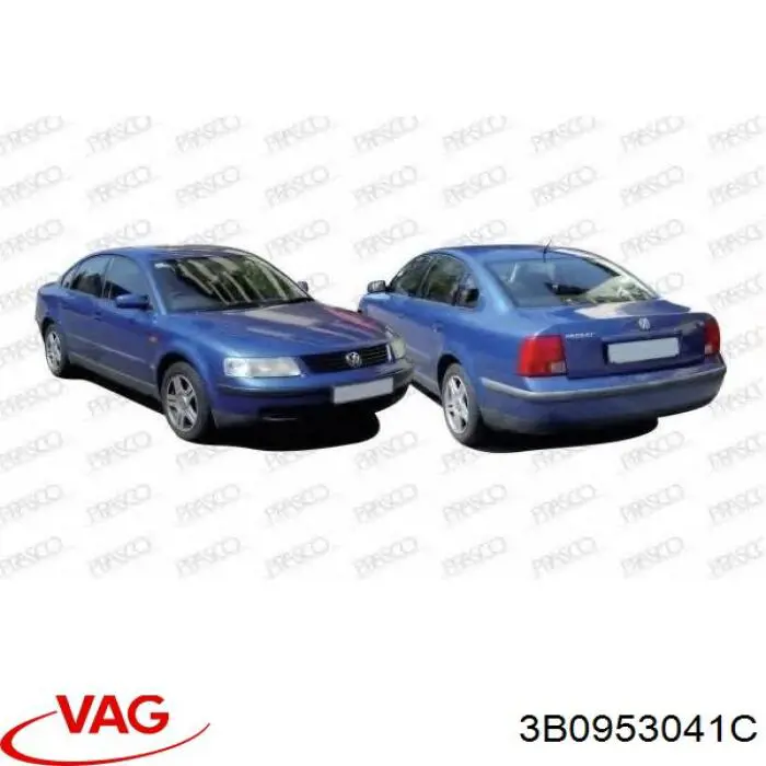 Compre 3B0953041C VAG Pisca-pisca esquerdo