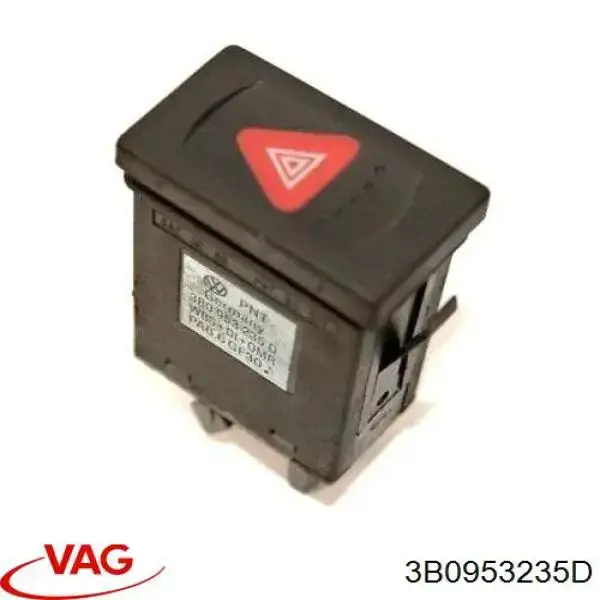 Botão de ativação do sinal de emergência VAG 3B0953235D preço, a partir de 31,06 USD