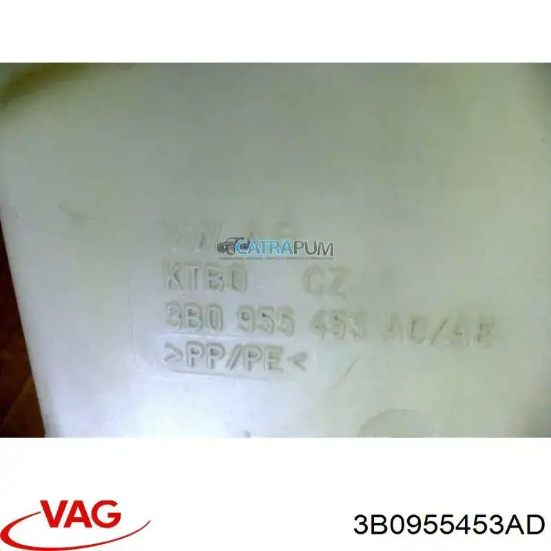 Tanque de fluido para lavador de vidro VAG 3B0955453AD preço, a partir de 54,58 USD
