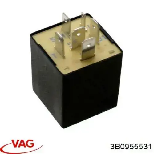 3B0955531 VAG Relê de controlo de limpador pára-brisas