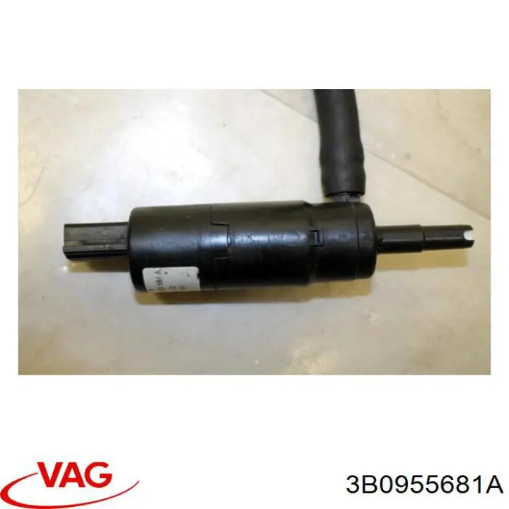 3B0955681A VAG Bomba do motor de fluido para lavador das luzes