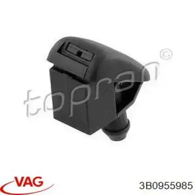 3B0955985 VAG Injetor de fluido para lavador de pára-brisas