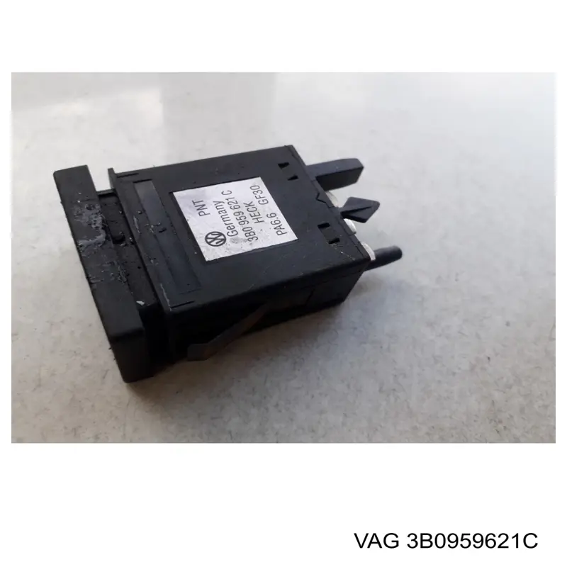 3B0959621C VAG Botão de ativação de aquecimento de vidro traseiro