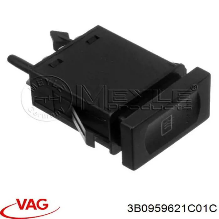 Botão de ativação de aquecimento de vidro traseiro VAG 3B0959621C01C preço, a partir de 30,70 USD