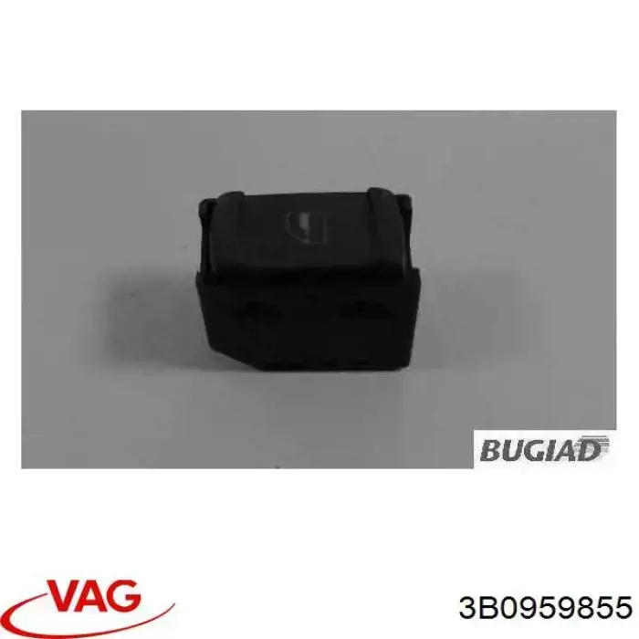 3B0959855 VAG Botão traseiro de ativação de motor de acionamento de vidro