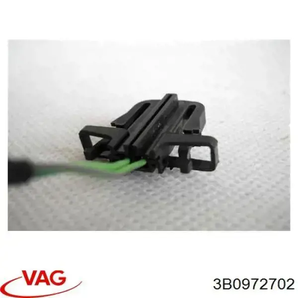3B0972702 VAG Conector da luz da placa de identificação