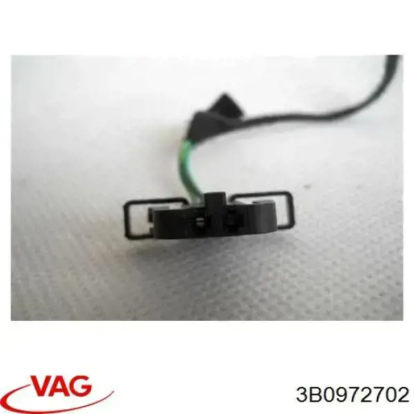 Compre 3B0972702 VAG Conector da luz da placa de identificação