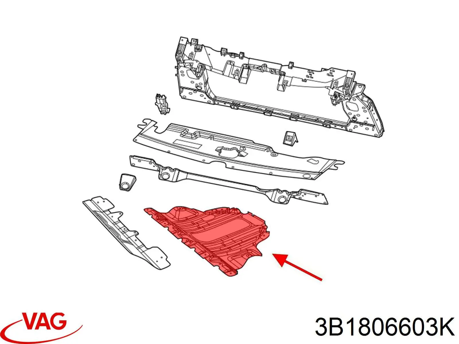  VAG 3B1806603K preço, a partir de 556,18 USD