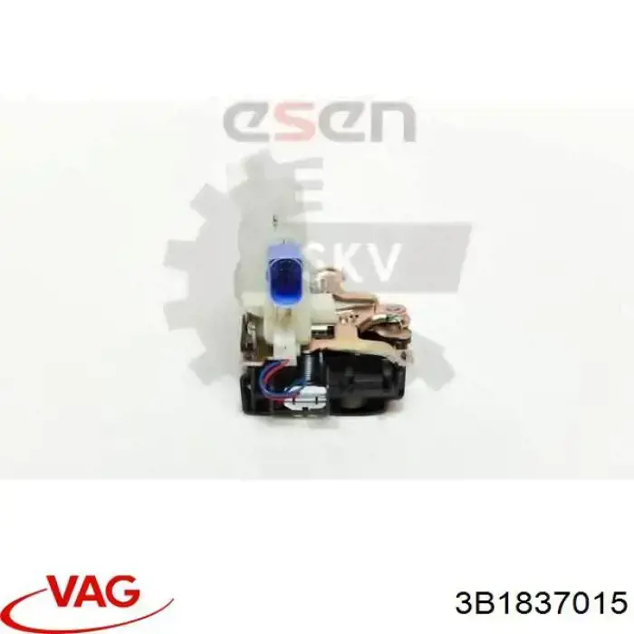 Compre 3B1837015 VAG Fecho da porta dianteira esquerda
