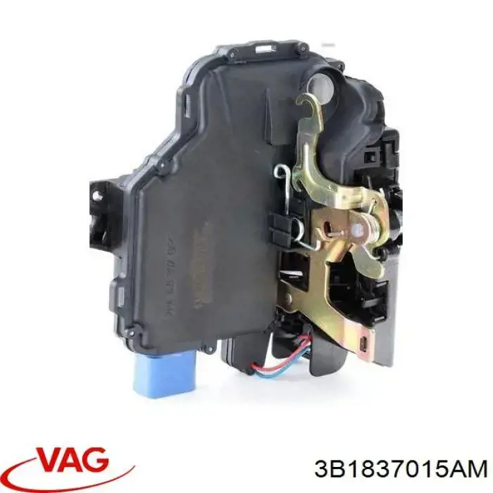 3B1837015AM VAG Fecho da porta dianteira esquerda