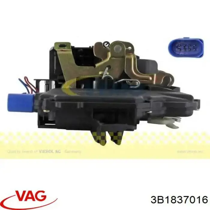 Fecho da porta dianteira direita VAG 3B1837016 preço, a partir de 49,46 USD