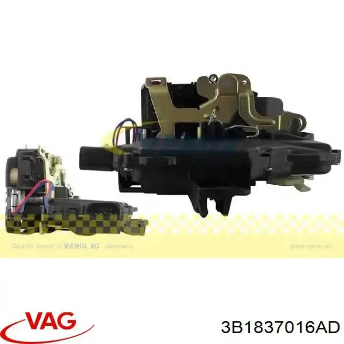 Fecho da porta dianteira direita VAG 3B1837016AD preço, a partir de 45,97 USD
