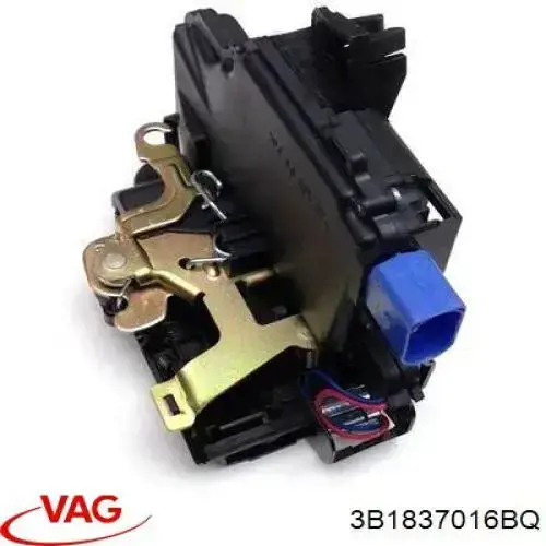 3B1837016BQ VAG Fecho da porta dianteira direita