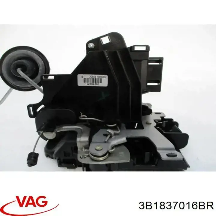 3B1837016BR VAG Fecho da porta dianteira direita