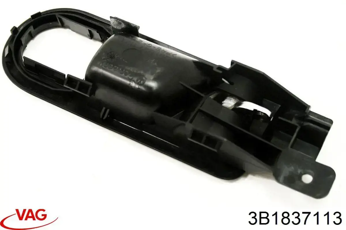 Compre 3B1837113 VAG Maçaneta interna esquerda da porta dianteira