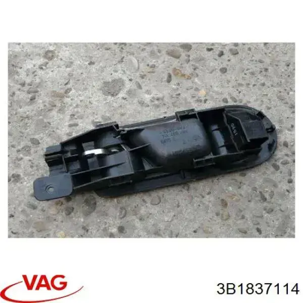 Compre 3B1837114 VAG Maçaneta interna direita da porta dianteira