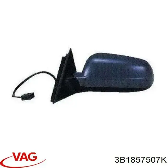 Espelho de retrovisão esquerdo Volkswagen Passat B5 3B6