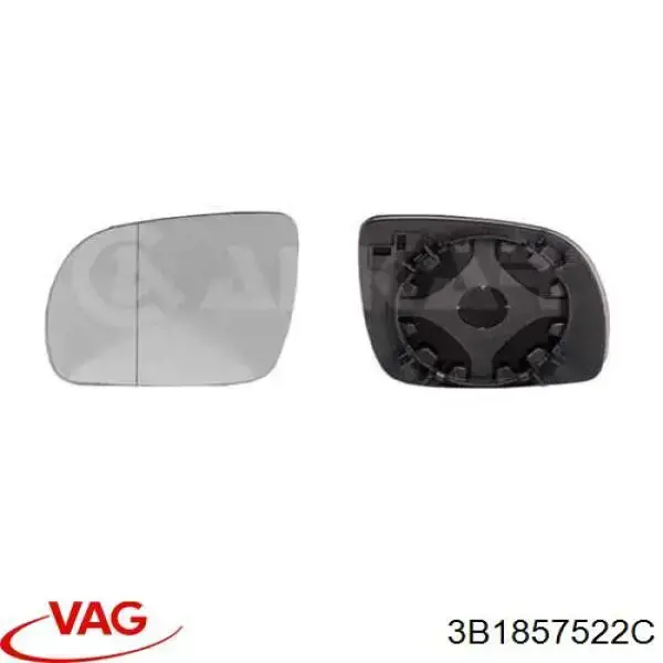 Elemento espelhado do espelho de retrovisão direito VAG 3B1857522C preço, a partir de 14,55 USD