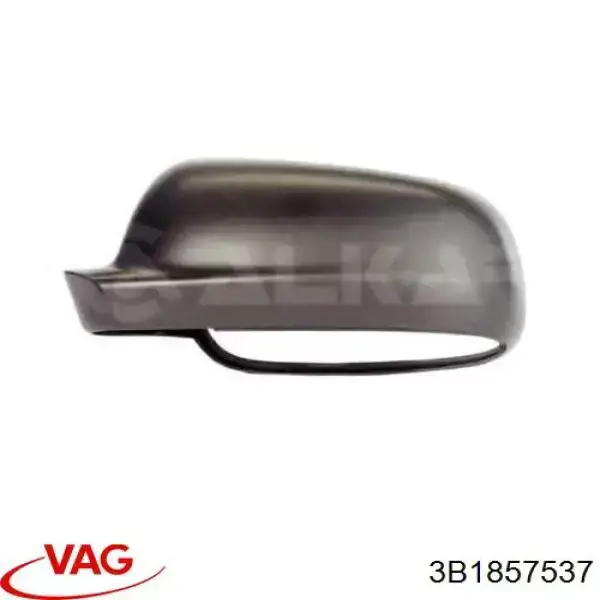 Compre 3B1857537 VAG Placa sobreposta (tampa) do espelho de retrovisão esquerdo