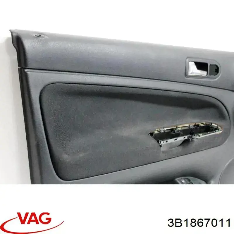 3B1867011 VAG Revestimento (cobrimento) interno da porta dianteira esquerda