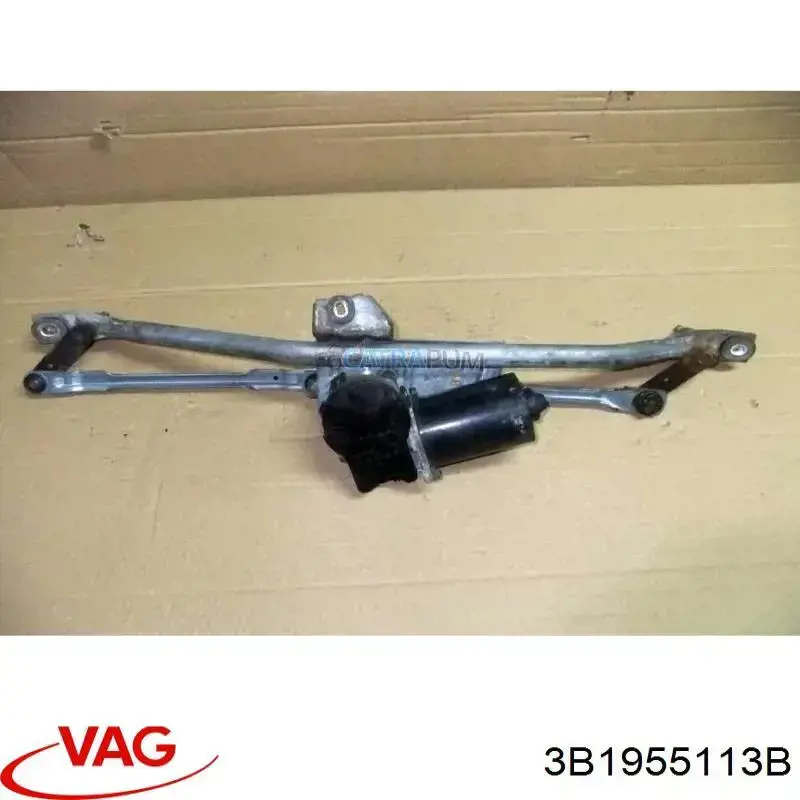 3B1955113B VAG Motor de limpador pára-brisas do pára-brisas