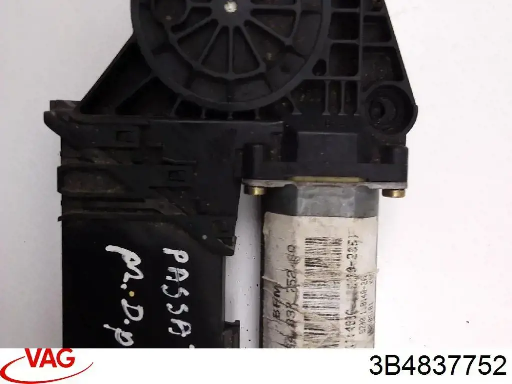 Motor de acionamento de vidro da porta dianteira direita VAG 3B4837752 preço, a partir de 44,34 USD