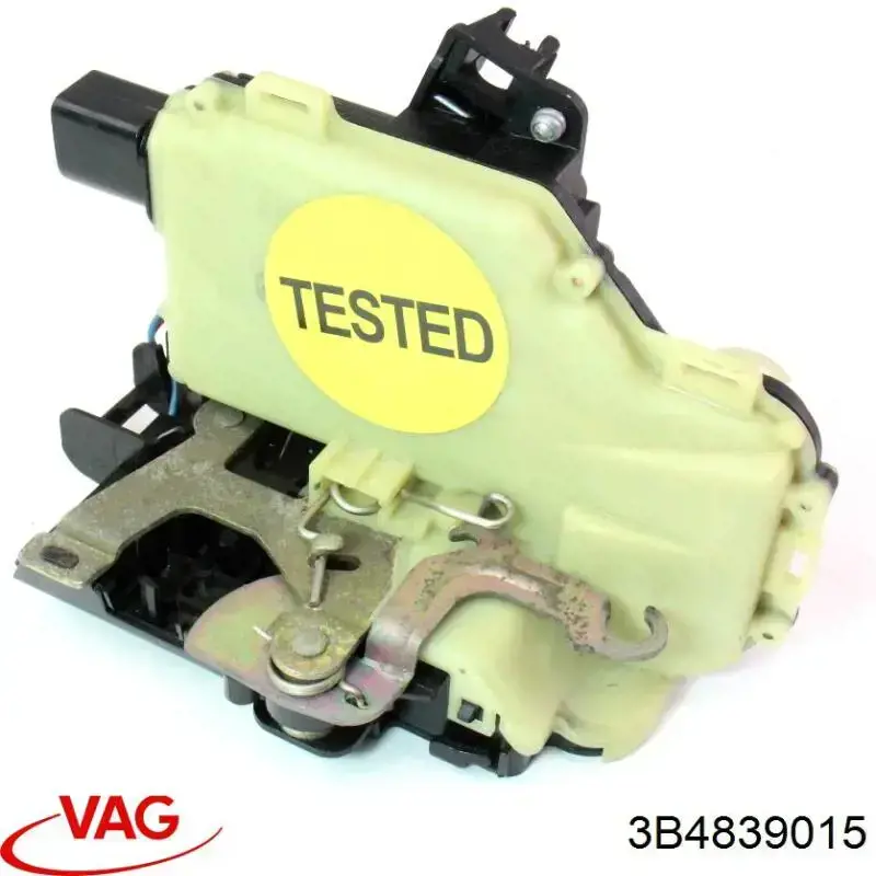 3B4839015 VAG Fecho da porta traseira esquerda