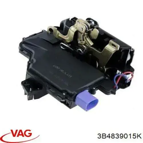 Fecho da porta traseira esquerda VAG 3B4839015K preço, a partir de 54,58 USD