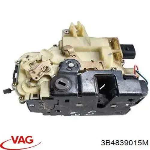 3B4839015M VAG Fecho da porta traseira esquerda