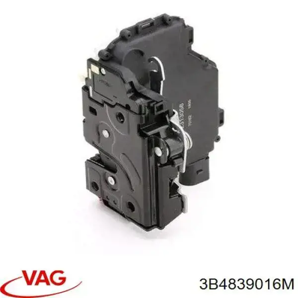 3B4839016M VAG Fecho da porta traseira direita