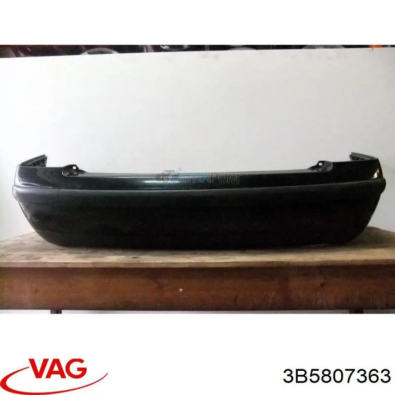 3B5807363 VAG Pára-choque traseiro