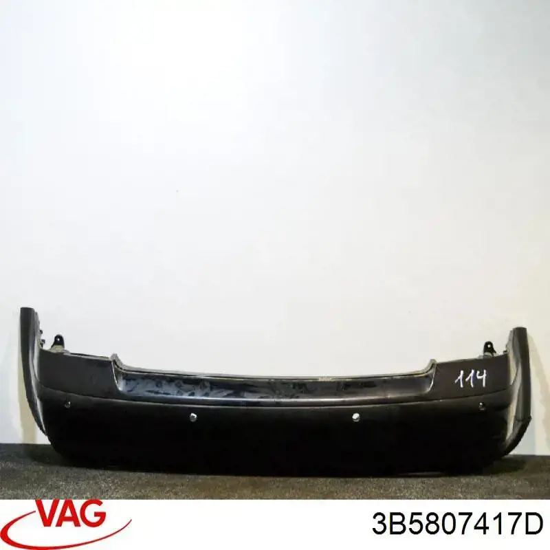 3B5807417D VAG Pára-choque traseiro