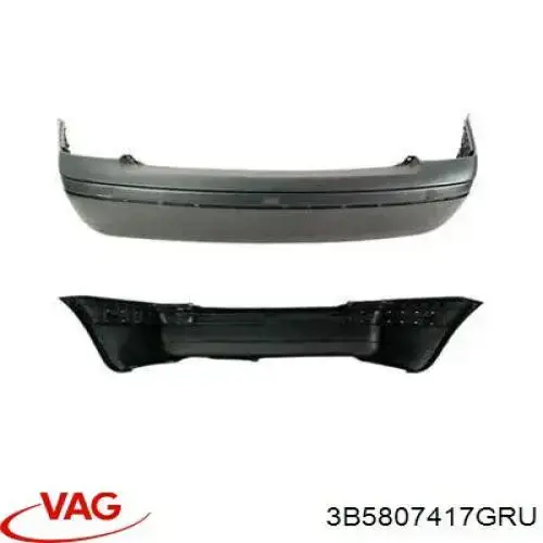 Pára-choque traseiro VAG 3B5807417GRU preço, a partir de 184,43 USD