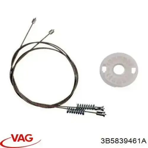 Mecanismo de acionamento de vidro da porta traseira esquerda VAG 3B5839461A preço, a partir de 44,92 USD
